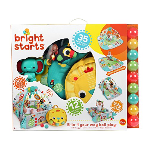 Bright Starts, 5 in 1 Spieldecke mit Spielbogen, Bällen & Melodien - 12