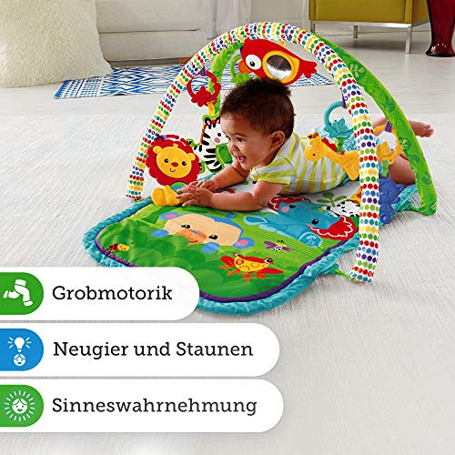 Fisher-Price – Waldfreunde 3-in-1 Spieldecke mit Tieren - 7